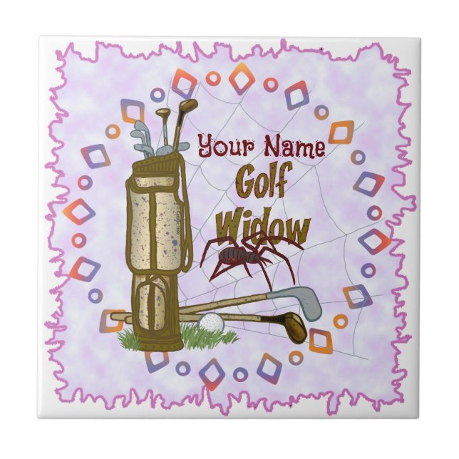 Golf Widow Kakelplatta (Framsidan)