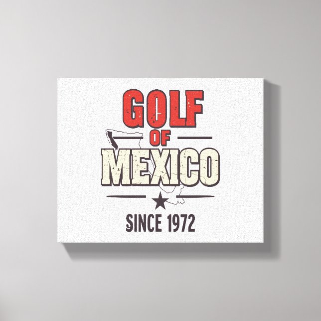 Golf Wives Social Klubb Flowers Canvastryck (Framsida)