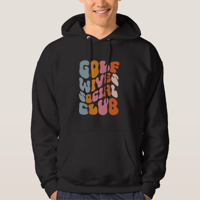Golf Wives Social Klubb Hoodie (Framsida)