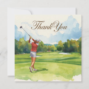 Golf Woman golfer är golfbanor i golfbanor Kort