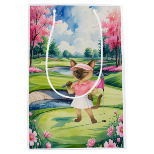 Golf Woman Tournament for Siamese Cat Golfer