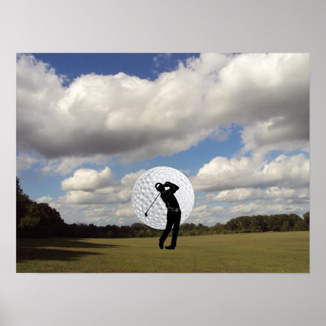 Golf World Poster (Framsidan)