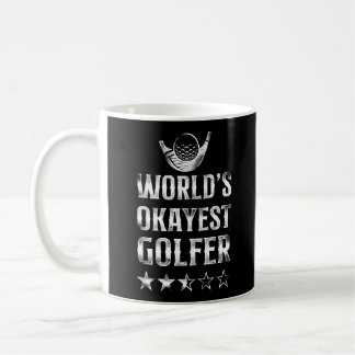 Golf World's Okayest Golfer Kaffemugg