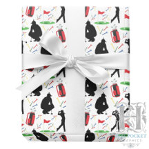 Golf Wrapping Papper