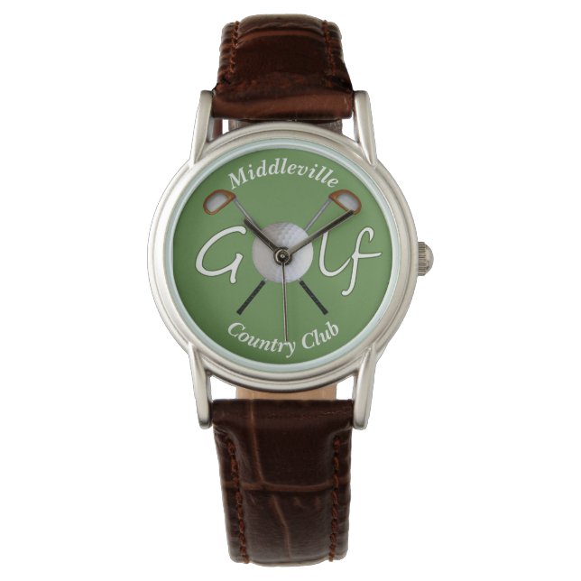 Golf Wrist Watch Armbandsur (Framsida)