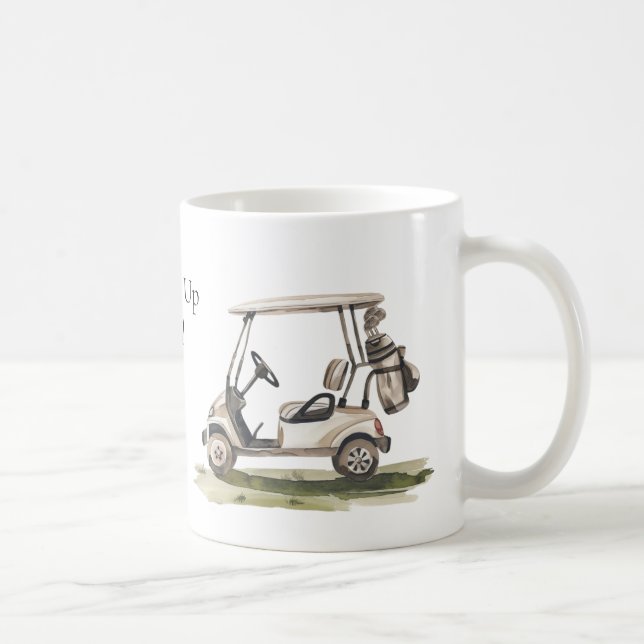 Golfälskare Putter Up Kaffemugg (Höger)
