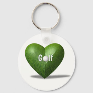 Golfälskaredesign Keychain Nyckelring