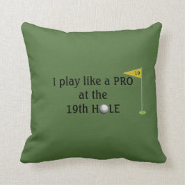 Golfare 19th håldekorativ kudde