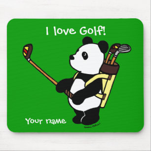 Golfare för personligKawaii Panda Musmatta