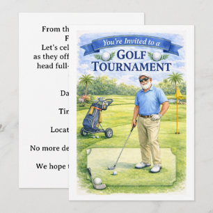 Golfare Pensionärsfest Inbjudningar