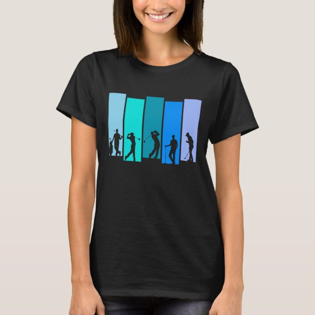 Golfare Siluett T Shirt (Framsida)