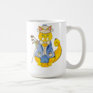 Golfarekattmugg Kaffemugg