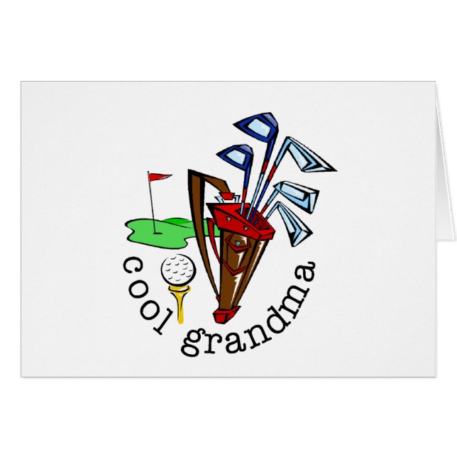 GOLFAREMORMOR HÄLSNINGSKORT (Framsidan Horizontal)