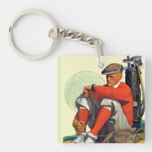 Golfaren höll att vänta