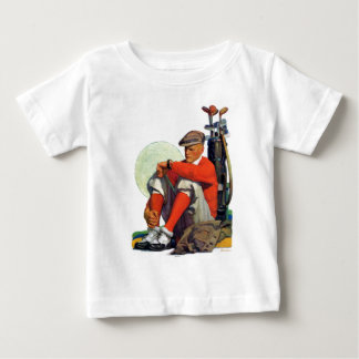 Golfaren höll att vänta t-shirt