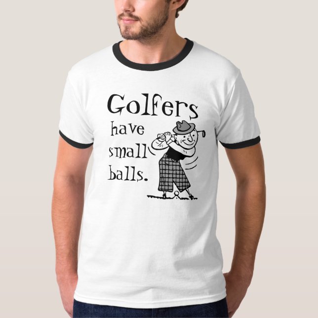 Golfaren T Shirt (Framsida)