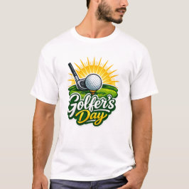 Golfares dag – Rolig golfälskare T-shirt