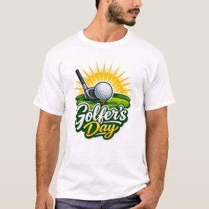 Golfares dag – Rolig golfälskare T-shirt