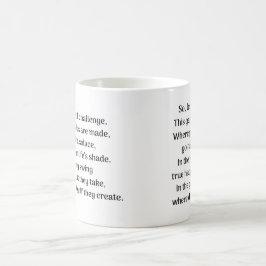 Golfares spänning kaffemugg