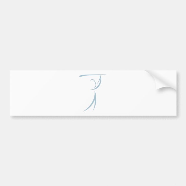 Golfaresymbol Bildekal (Framsidan)