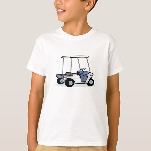 Golfarevagn Tee (Framsida)