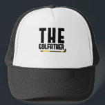 Golfather Funny Golf Älskare Pappa Gift Golfer Keps<br><div class="desc">Gör din egen truckerkeps. Med designen verktyg kan du lägga till konst, design eller foton för att skapa en unik amerikansk truckerkeps! Du kan lägga till text med coola typsnitt och se en förhandsgranskning av hur du skapar! Vår enkla uppgift att anpassa Truckerkepsen är att det inte finns några minsta...</div>