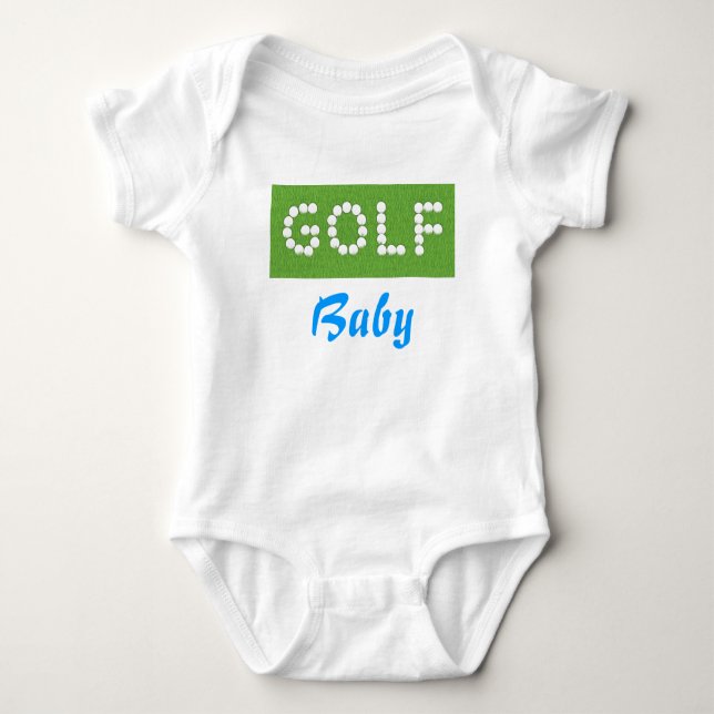 Golfbabyutslagsplats T-shirt (Framsida)