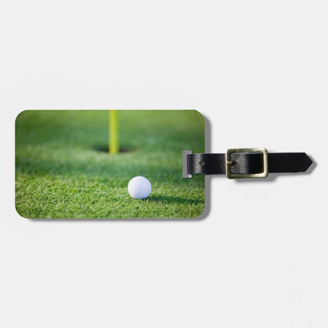 Golfbagagemärkre Bagagebricka (Horisontell Framsida)