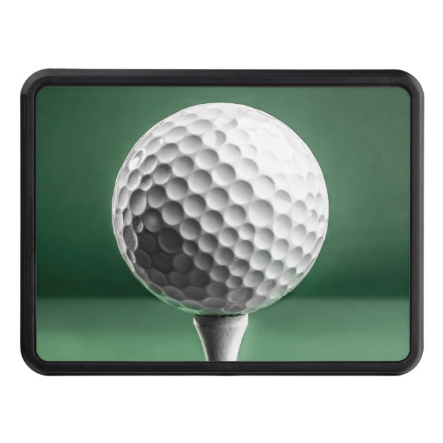 Golfball på Tee Dragkroksskydd (Framsidan)