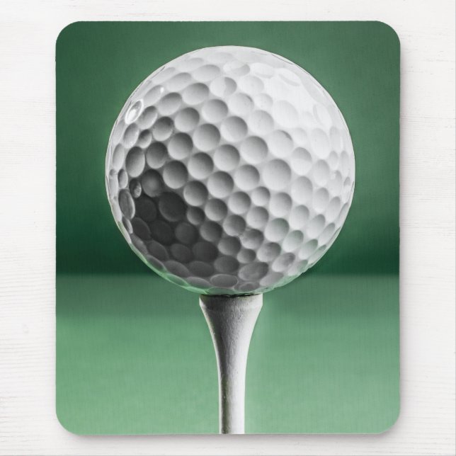 Golfball på Tee Musmatta (Framsidan)