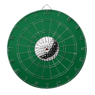 Golfballpilen stiger ombord piltavla