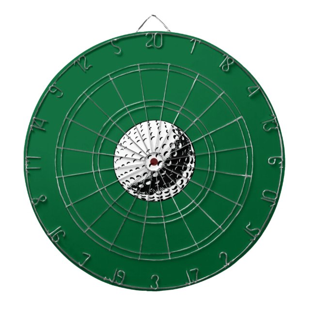 Golfballpilen stiger ombord piltavla (Framsidan)