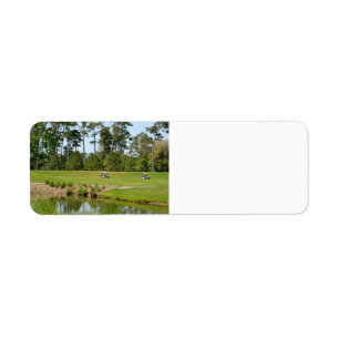 golfbana florida returadress etikett