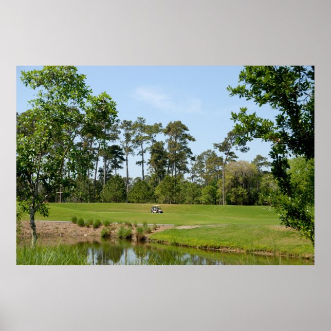 Golfbana Poster (Framsidan)