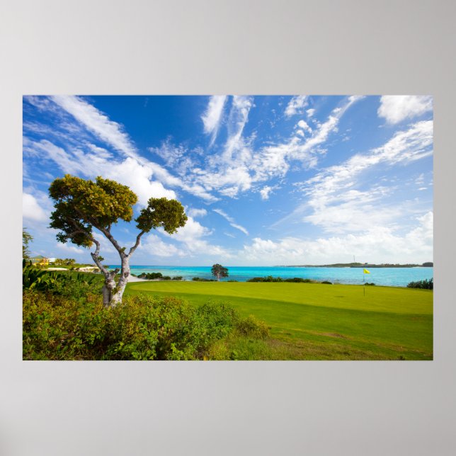 Golfbana Poster (Framsidan)
