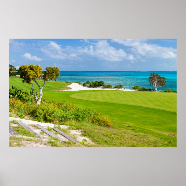 Golfbana Poster (Framsidan)