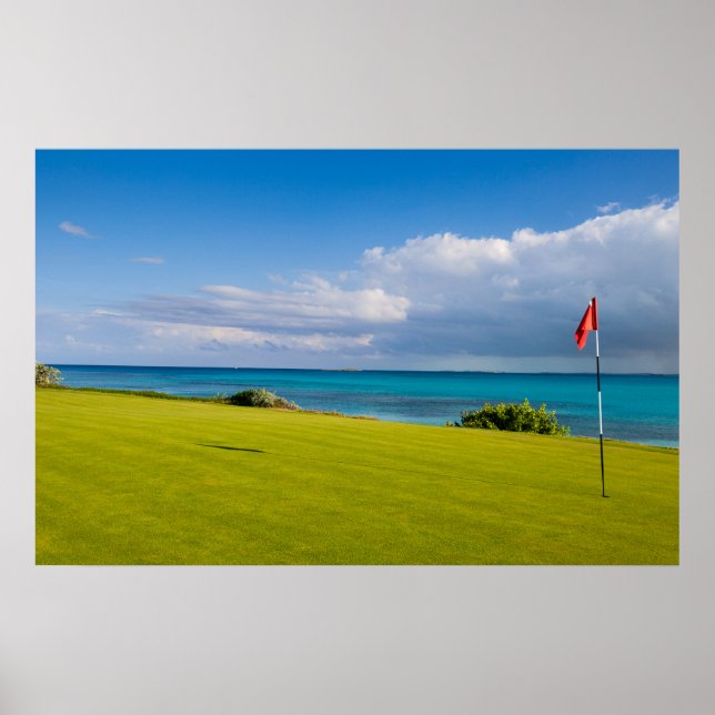 Golfbana Poster (Framsidan)