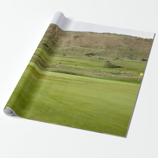 Golfbana Presentpapper (Utrullad)