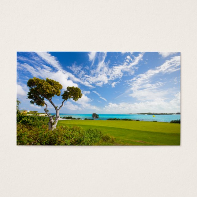 Golfbana Visitkort (Framsidan)