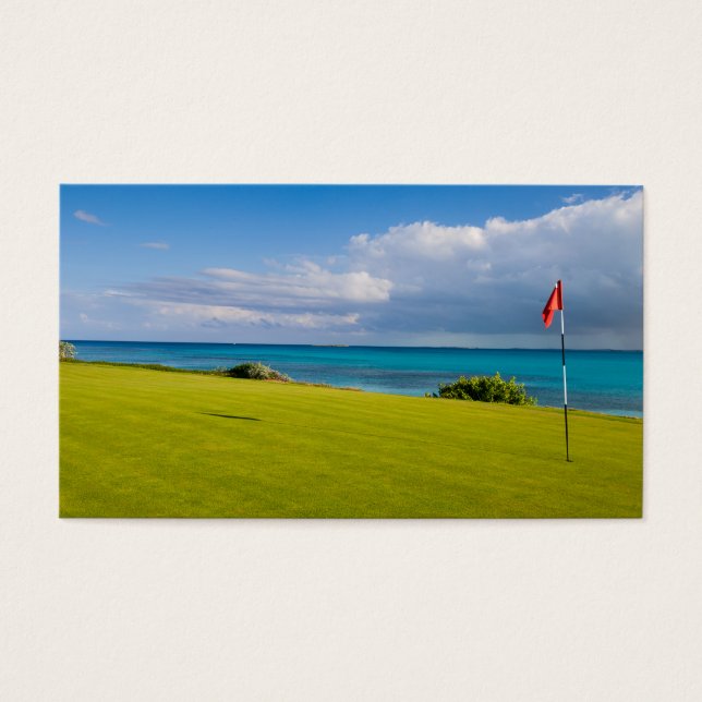 Golfbana Visitkort (Framsidan)