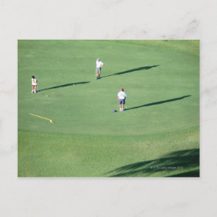 Golfbana Vykort
