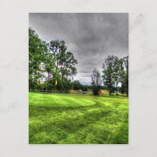 Golfbana Vykort