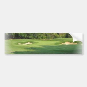 Golfbanabildekal Bildekal