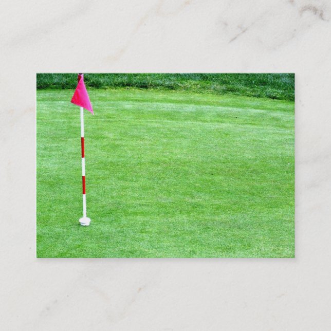 Golfbanavisitkort Visitkort (Framsida)