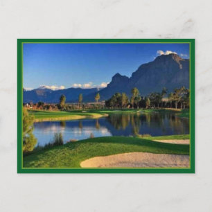 Golfbanavykort Vykort