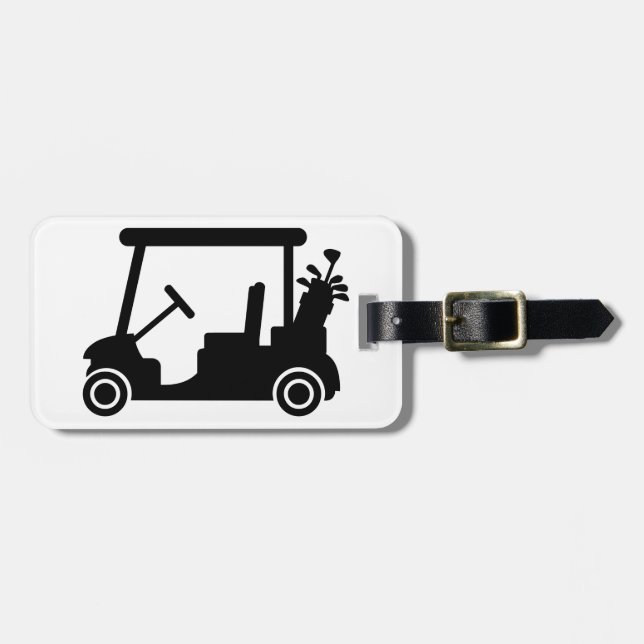 Golfbil Bagagebricka (Horisontell Framsida)