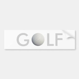 Golfbildekal Bildekal
