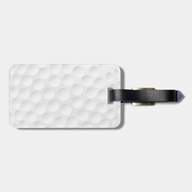 golfboll bagagebricka (Baksida Vågrät)