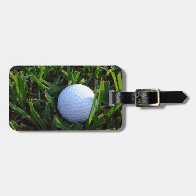 Golfboll Bagagebricka (Horisontell Framsida)