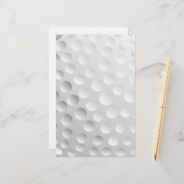 Golfboll Brevpapper